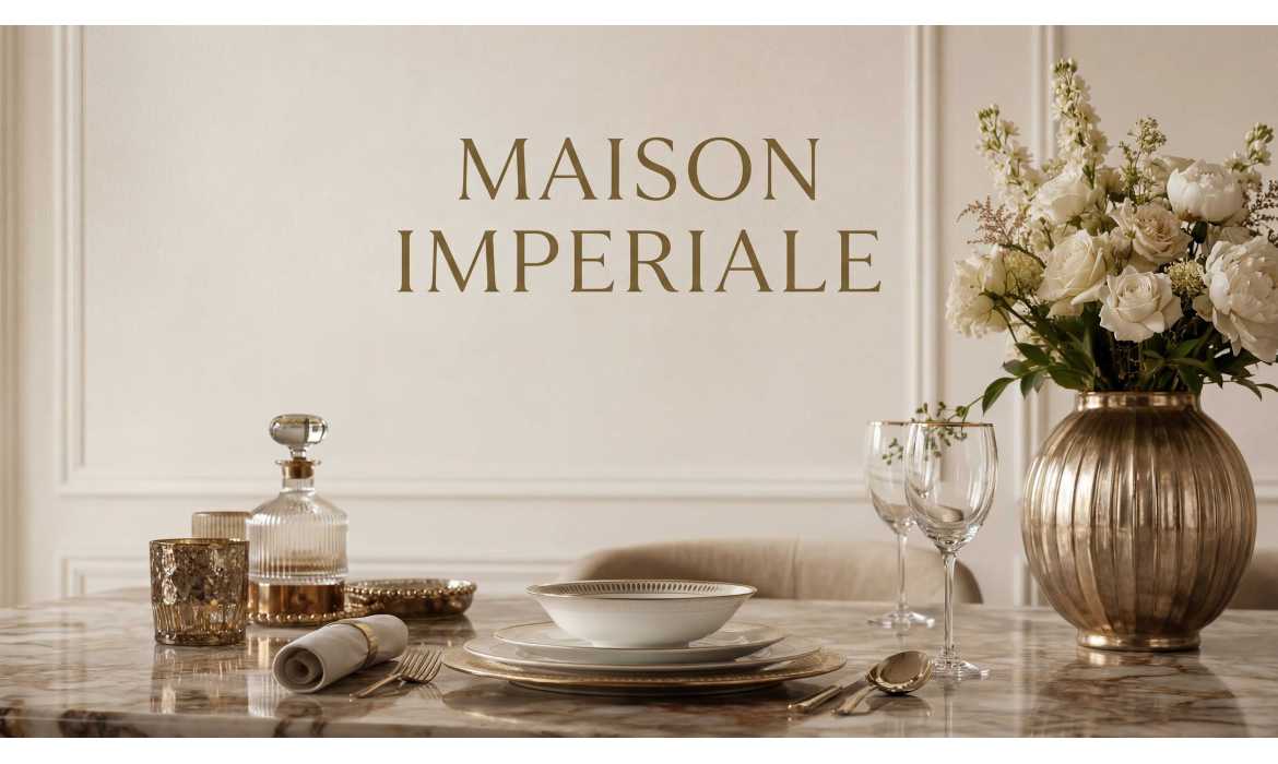 Art de la Table Haut de Gamme: Eleganza Senza Tempo per la Tavola di Lusso